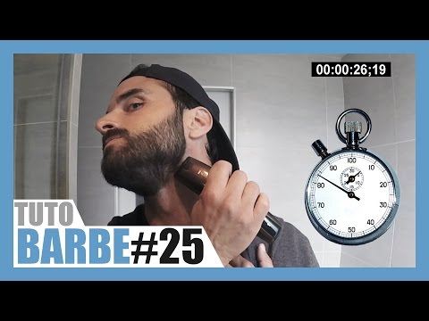 Tailler sa barbe en moins d&#039;1 minute !?